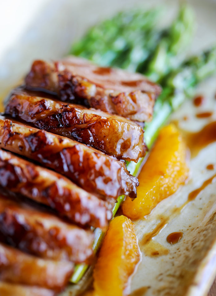 Magret de canard sur le BBQ