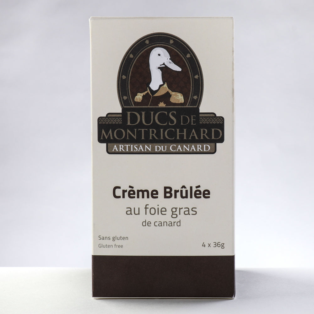 Crème brûlée au foie gras - Ducs de Montrichard