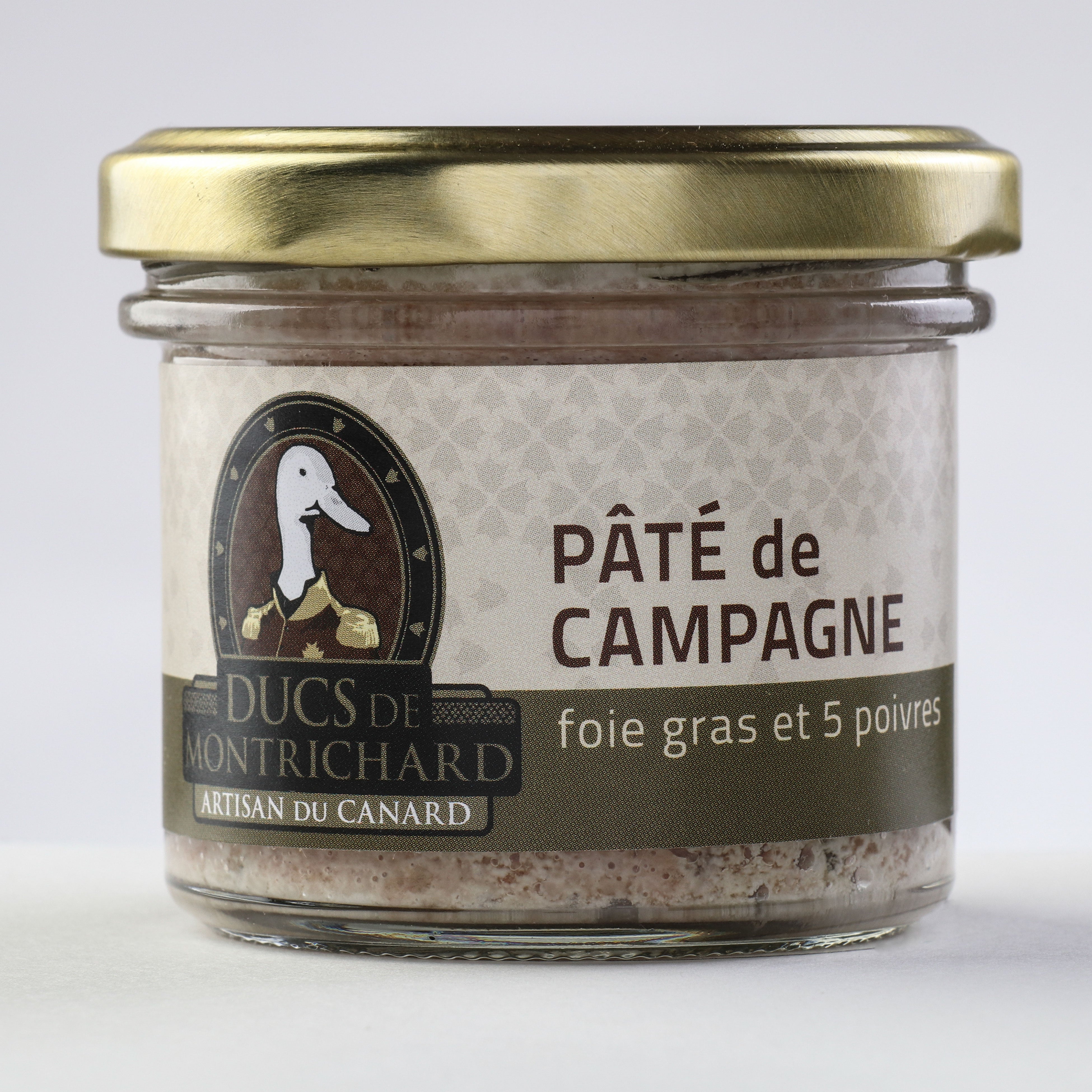 Pâté de campagne foie gras et 5 poivres -Ducs de Montrichard